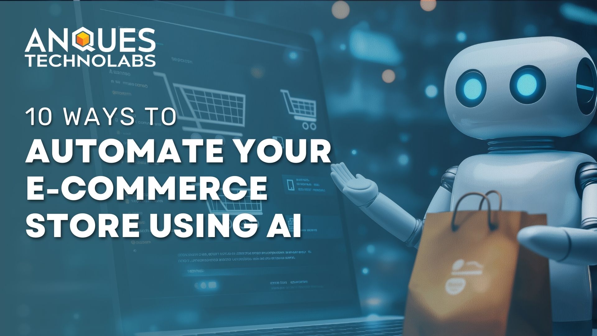10 Ways to Automate Your E-commerce Store Using AI cover image